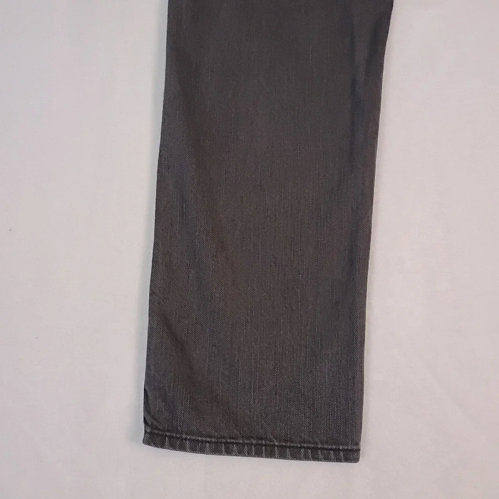 Levis 513 Slim Straight Grey Denim Jeans Mens 32x32 80813-0002